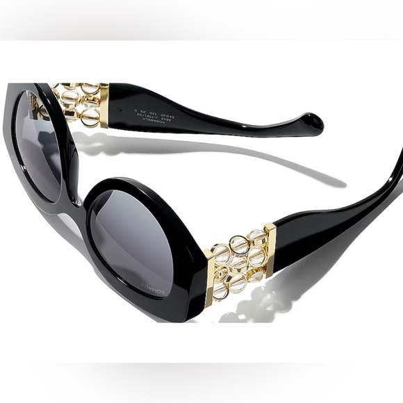 CHANEL Accessories - CHANEL 
Oval Sunglasses CH5543A
Full Inclusion